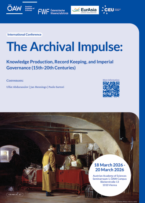The Archival Impulse: Knowledge Production, Record Keeping, and Imperial  Governance